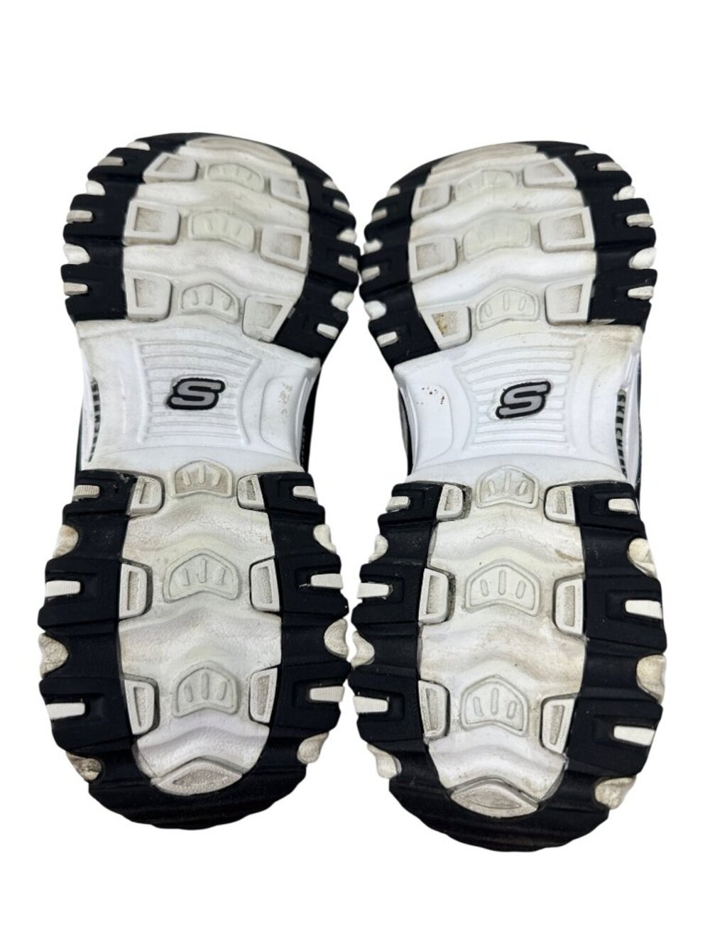 Skechers D'lites Black & White Chunky Sneakers Women's Athletic Shoes Size 11 - Picture 13 of 14